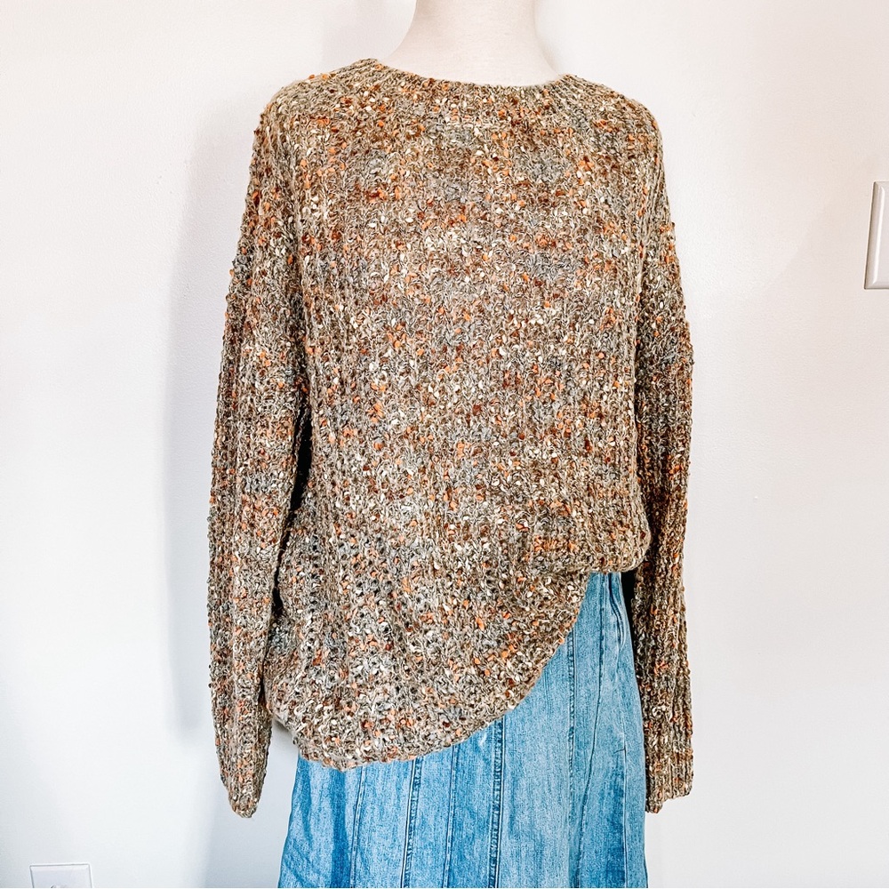 Entro | Oversized Chunky Knit Grandpa Sweater Jumper